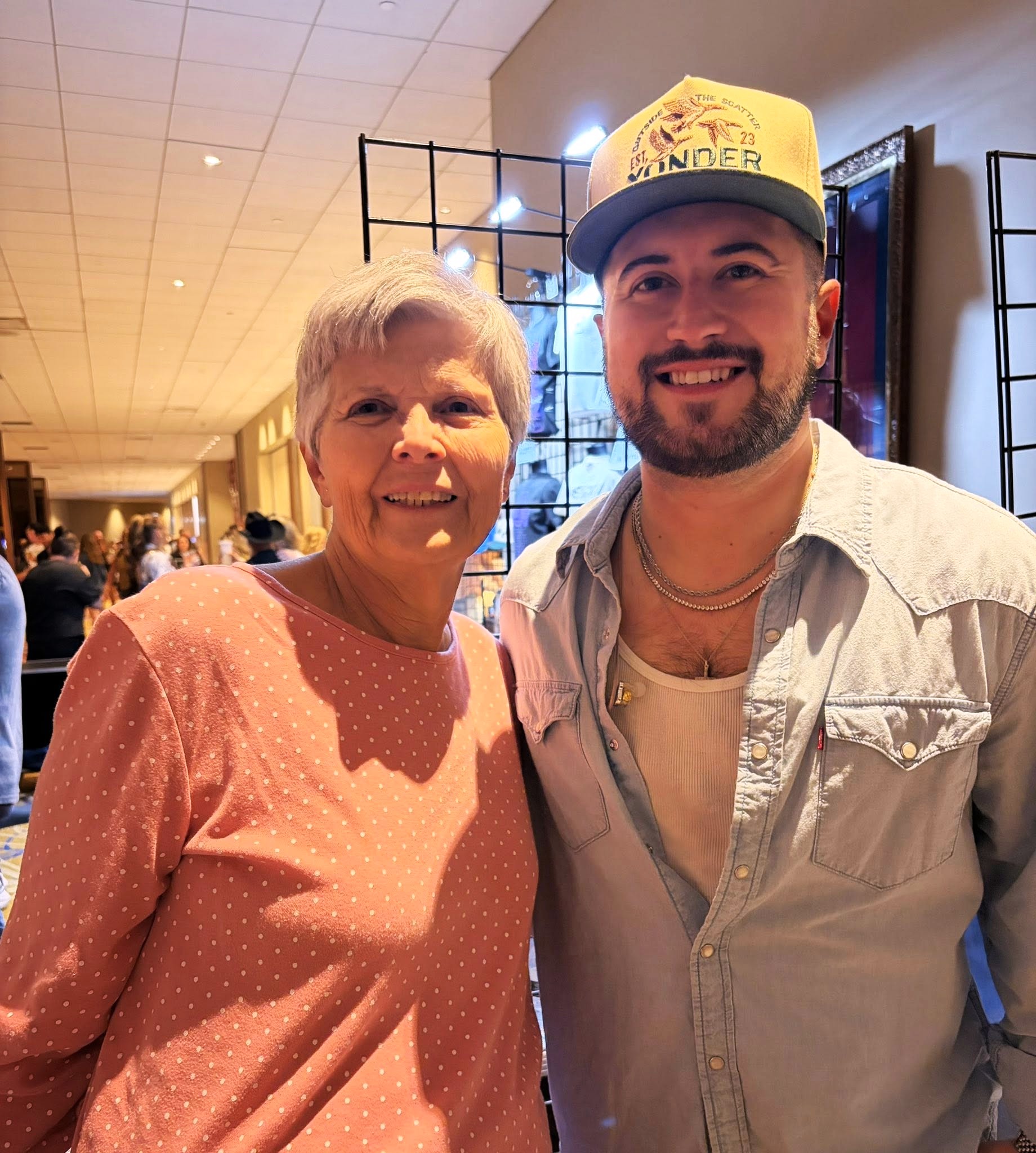 With country music artist Dylan Schneider.