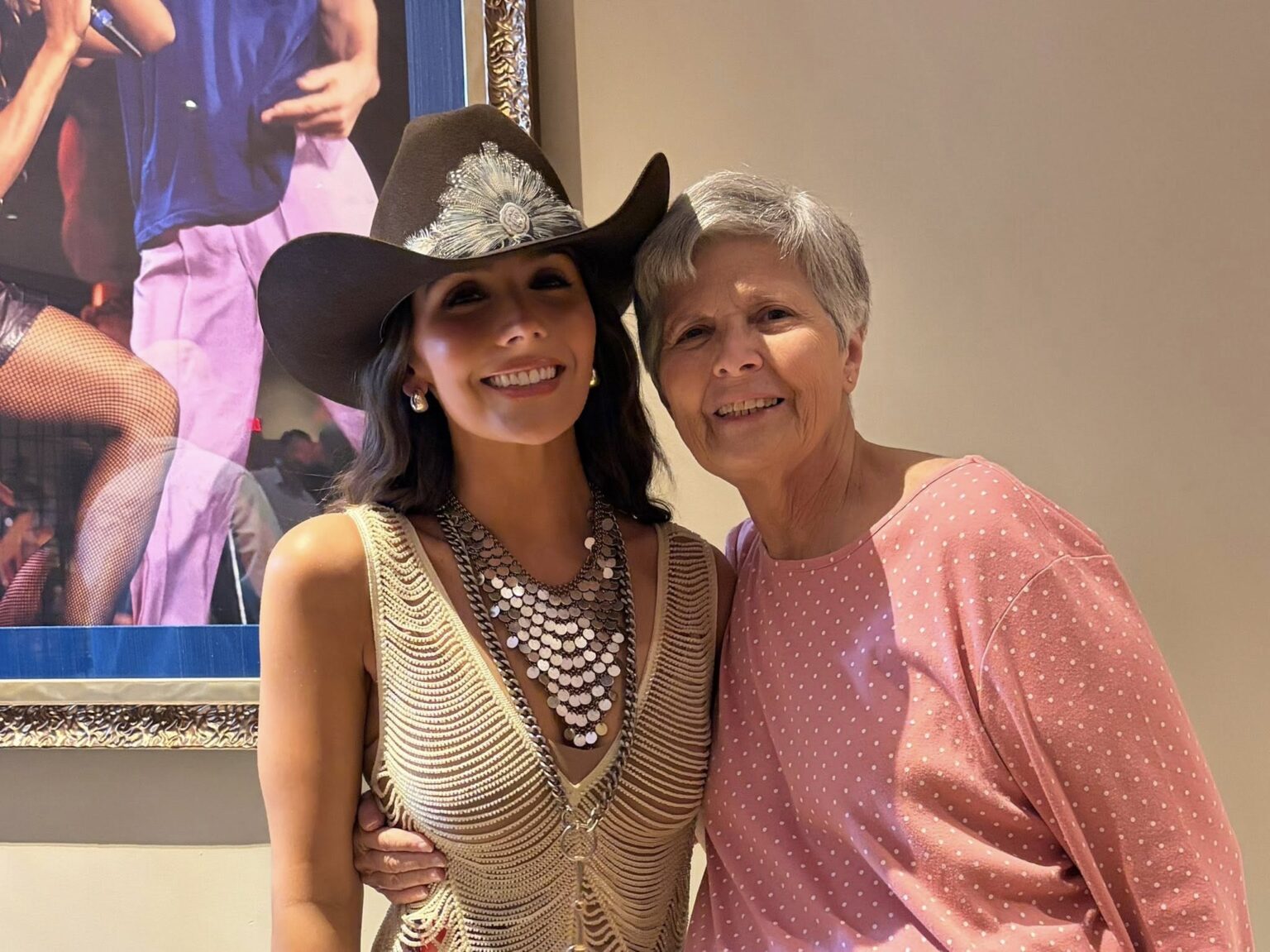 With country music artist Alyssa Flaherty.
