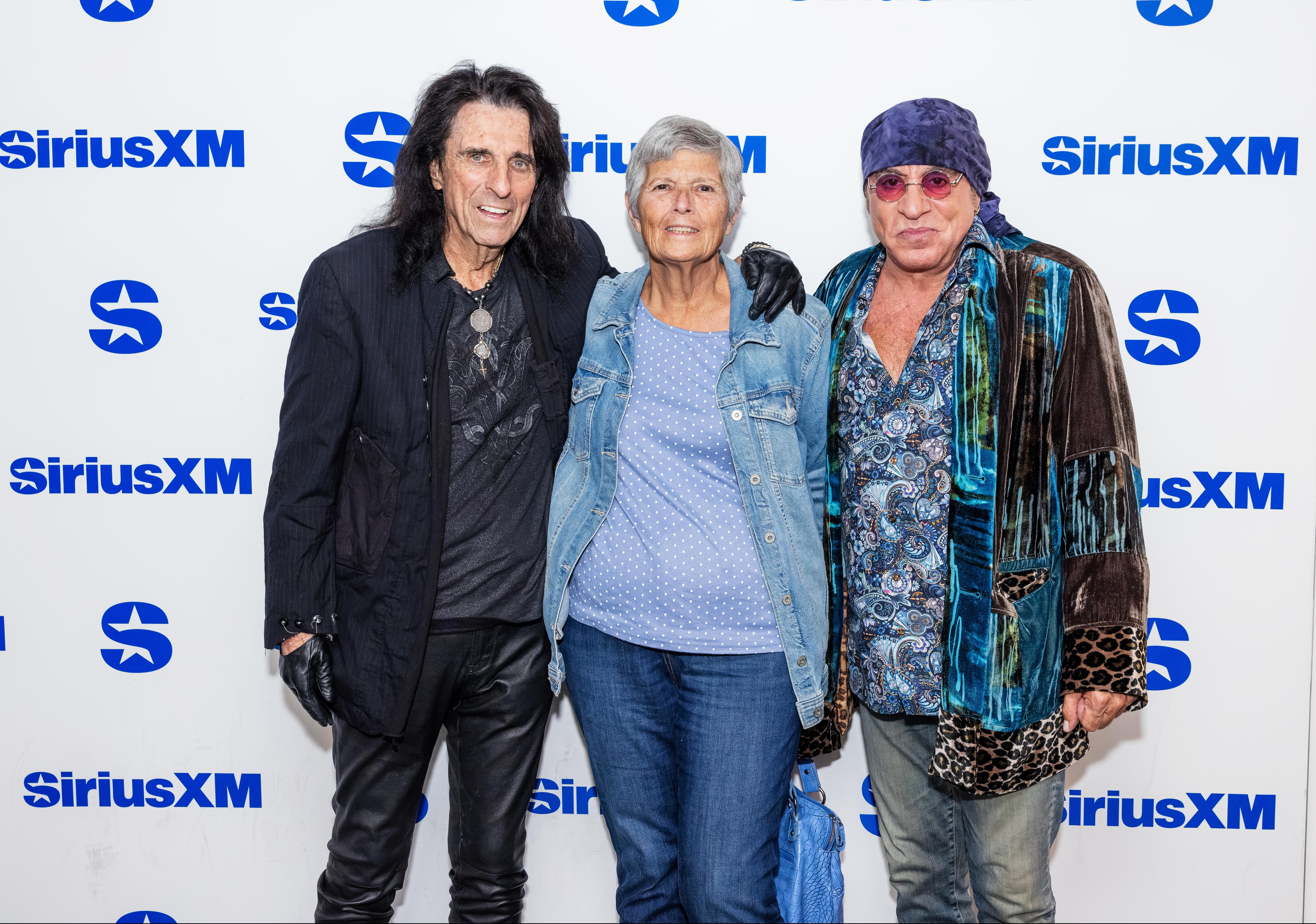 With rock legend Alice Cooper & musician/actor Steven Van Zandt.