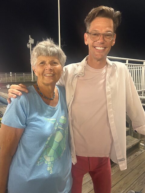 With Ryan Knowles (Broadway actor, singer, TV host).